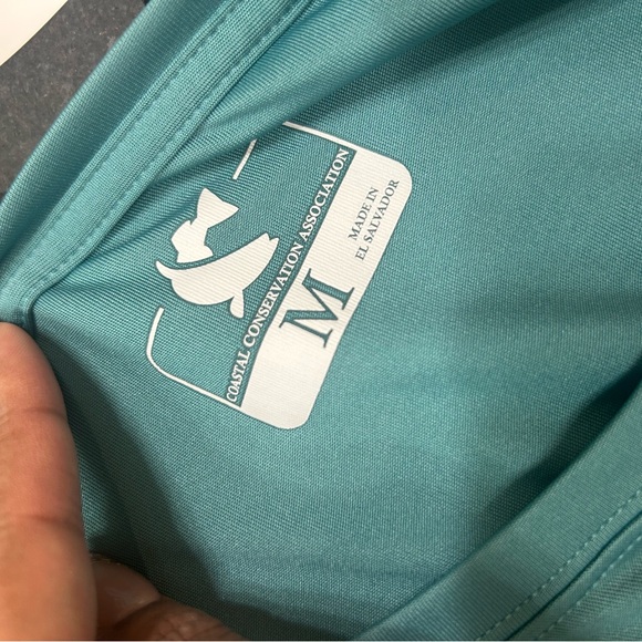 CCA Coastal Conservation Association Long Sleeve Rash Guard Fishing Shirt size M - Picture 3 of 4